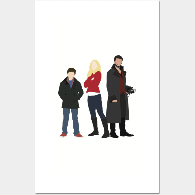 Captain Swan Family Wall Art by eevylynn